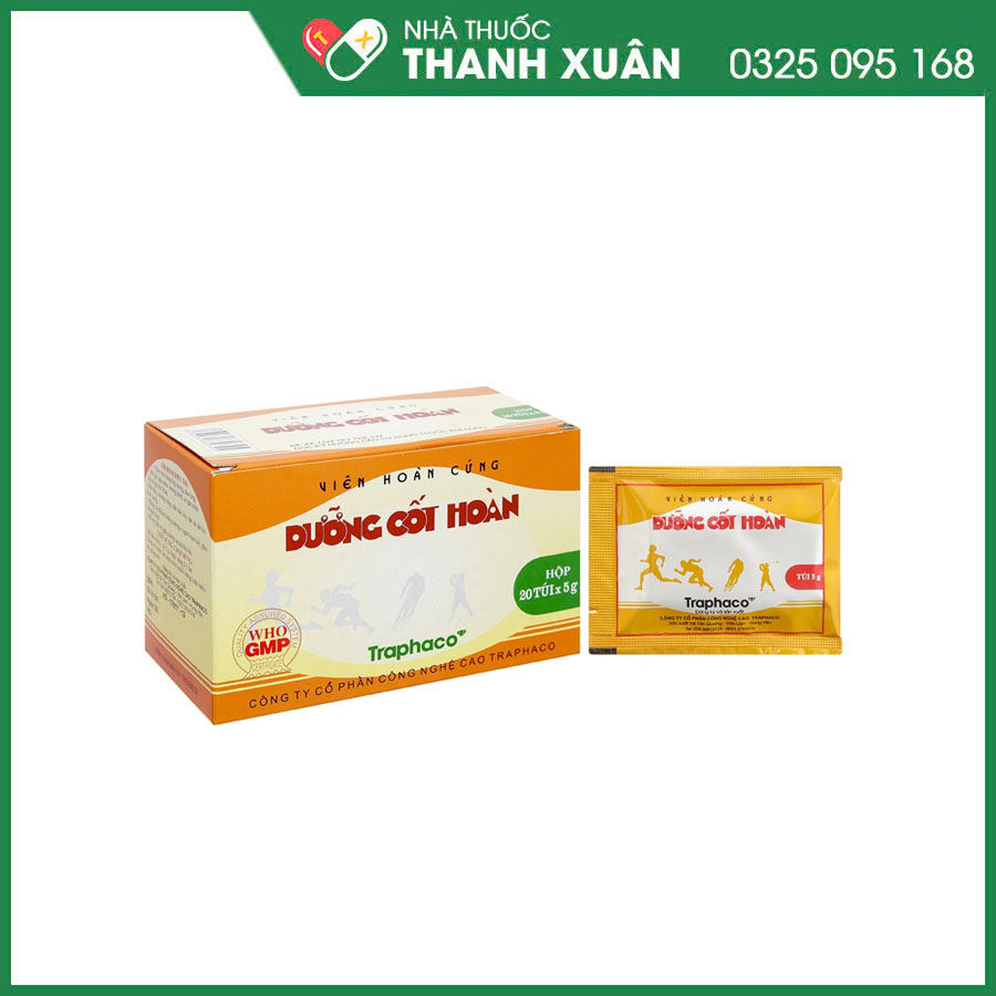 Dưỡng cốt hoàn Traphaco điều trị nhức mỏi, phòng và điều trị loãng xương